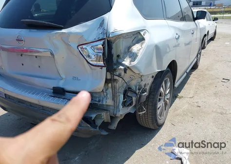 2018 Nissan Pathfinder Sl z USA, uszkodzony, nr VIN 5N1DR2MN4JC621553